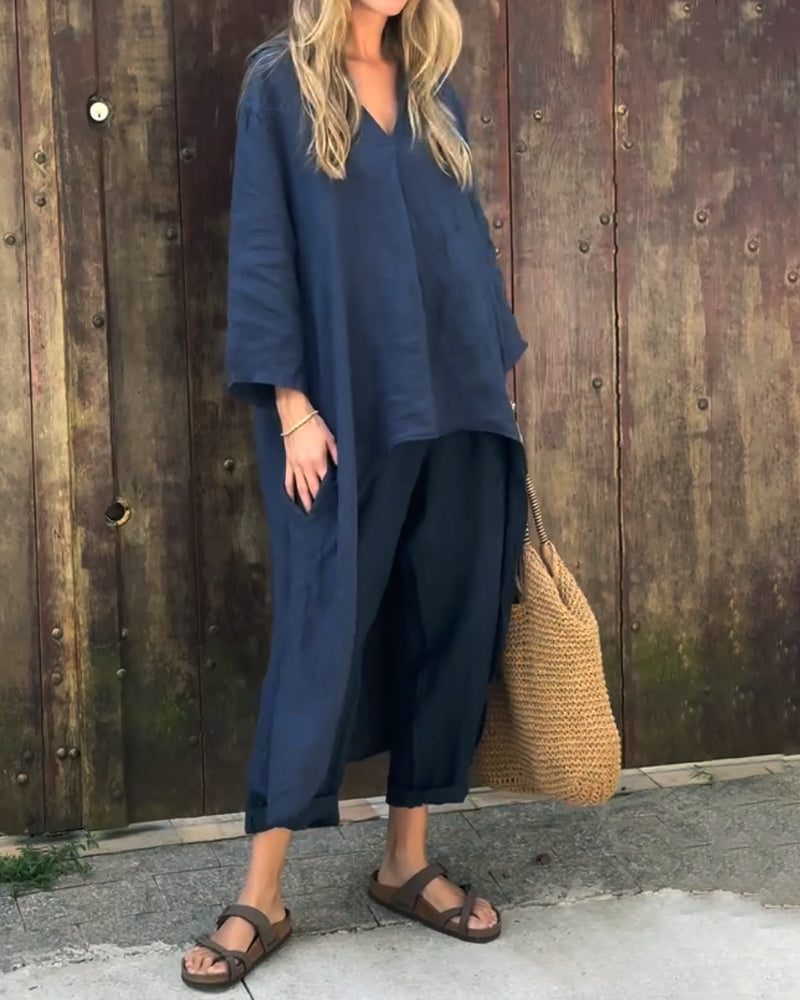 ELENA™ | Set Chic a Due Pezzi con Eleganza Senza Sforzo e Stile Versatile