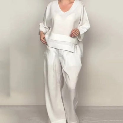VALENTINA | Set 2 Pezzi con Vestibilità Rilassata e Stile Minimal per Tutti i Giorni
